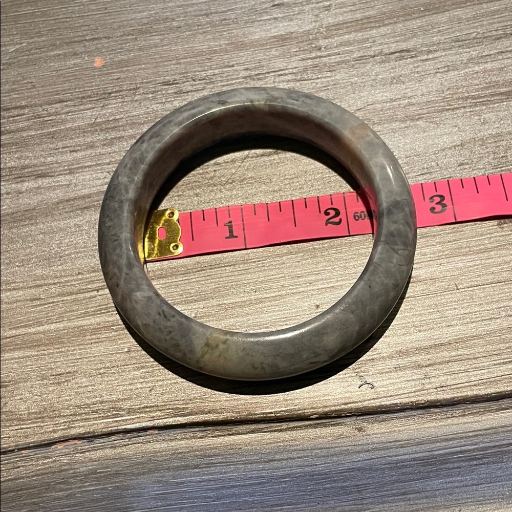 Solid Jade Bracelet - image 2